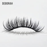 Daboujiebar DEBORAH 17mm wispy false lash strips for defined, polished, everyday glam.