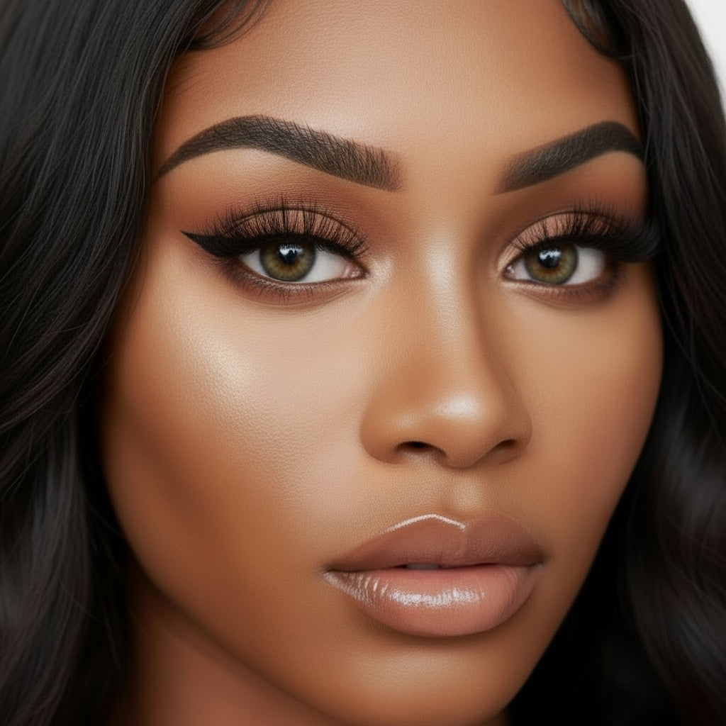 Daboujiebar PROMISE lash strips offer a soft, lifted, and eye-enhancing look with a wispy, tapered finish.