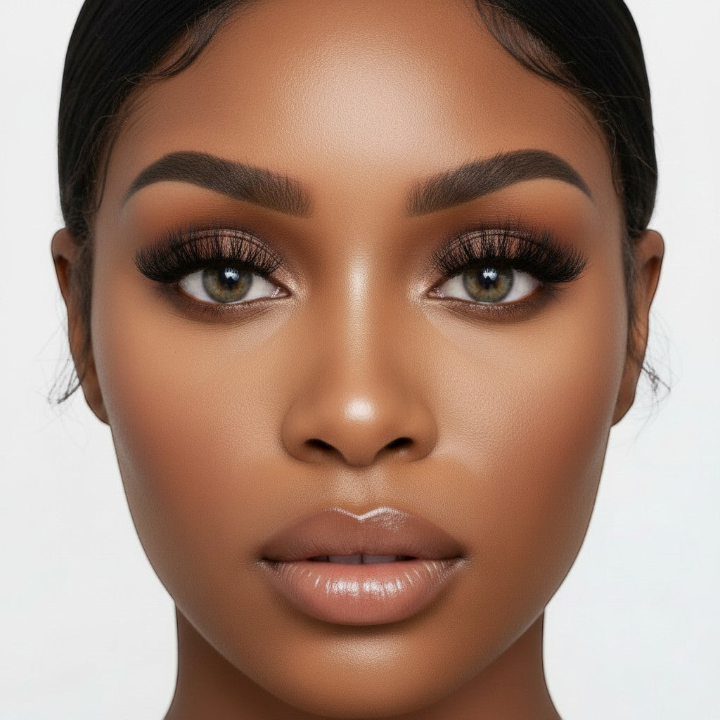 Daboujiebar RUTH lash strips: soft, full, blended doll eye lashes with volume and length for a polished glam look.