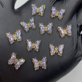 Glittery Butterfly Charms - Daboujiebar