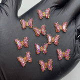 Glittery Butterfly Charms - Daboujiebar